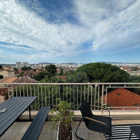 Appartamento T4 Avec Terrasse Et Garage Prive Tolone Esterno foto
